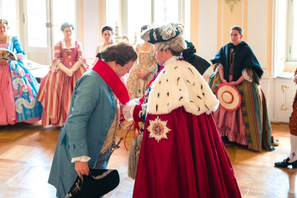 Ein Ordensfest im Festsaal